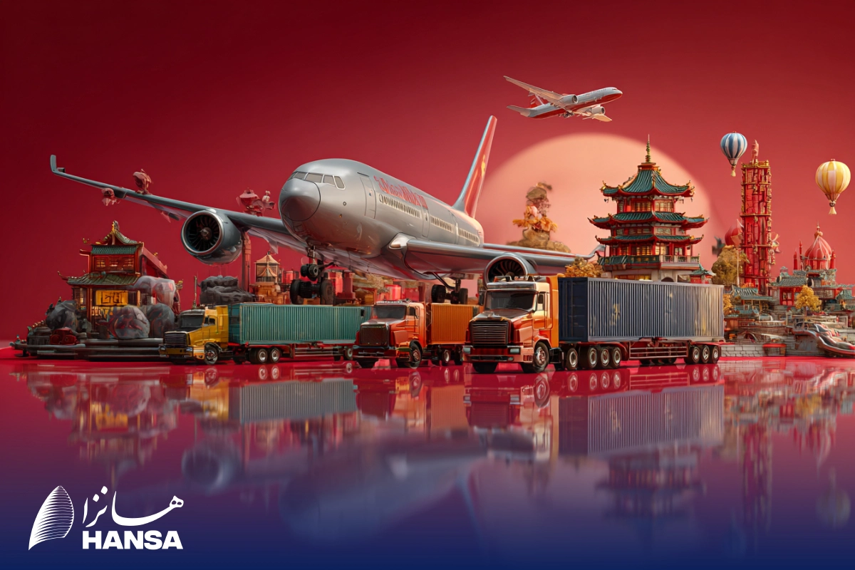 حمل خرده بار از چین به ایران