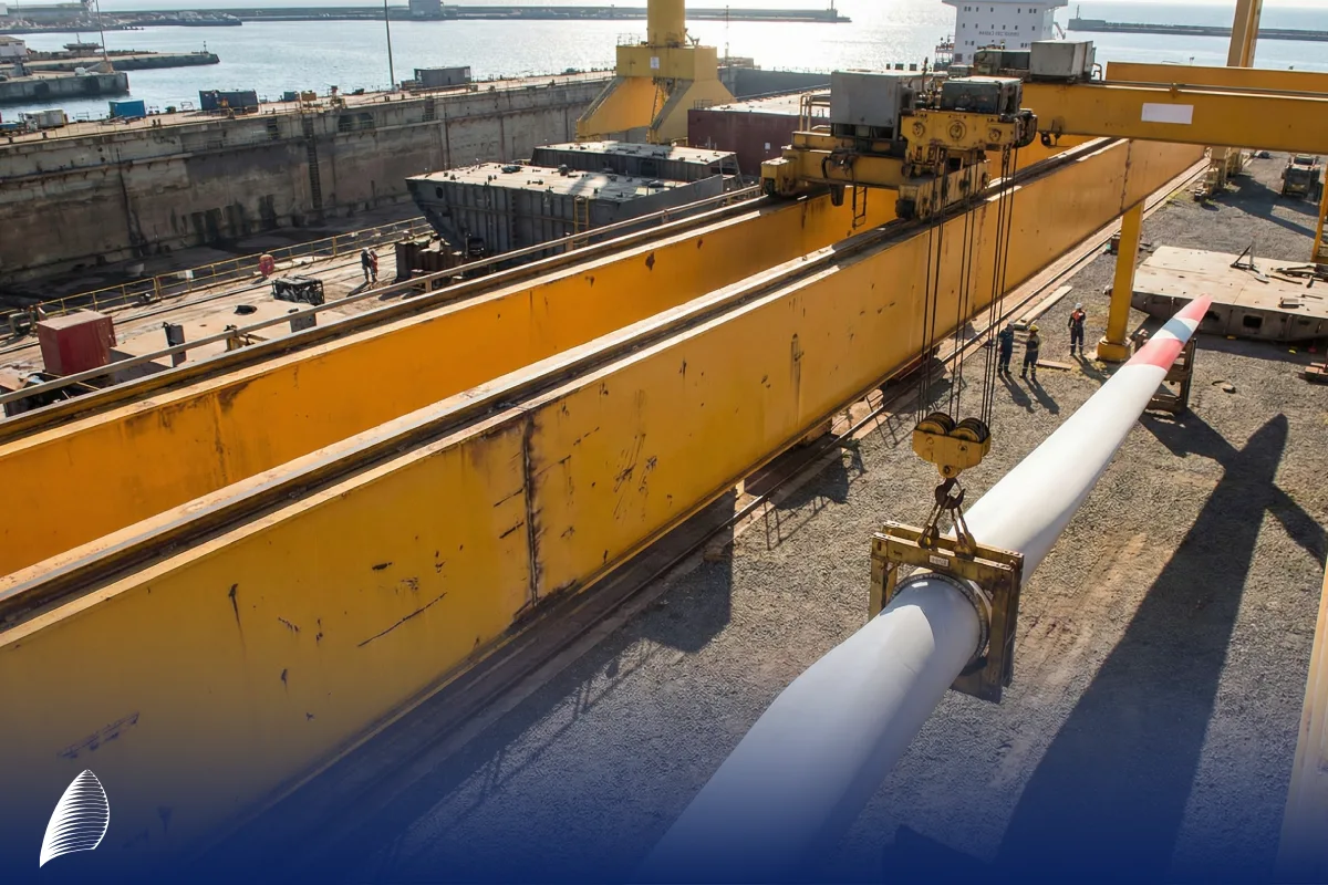 کاربرد گنتری کرین؛ بارگیری و تخلیه کانتینرها روی شناورها