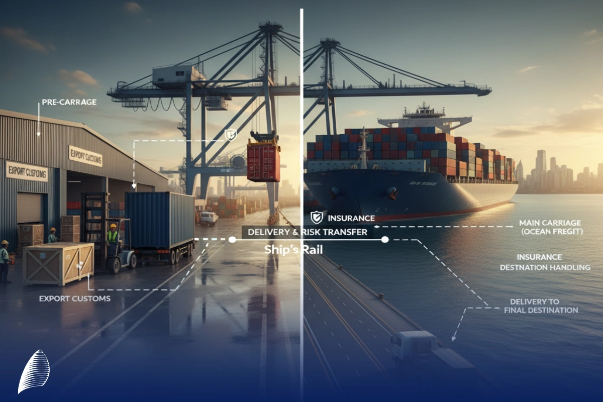 آشنایی با مفهوم قاعده CIF و کاربرد آن در عرصه حمل‌ونقل بین‌المللی