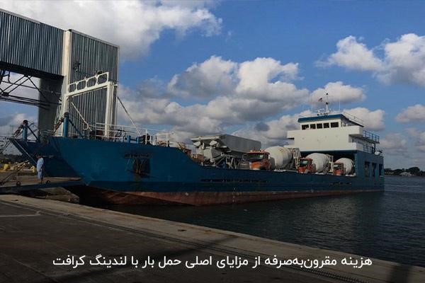 آشنایی با مزایای حمل بار با لندینگ کرافت