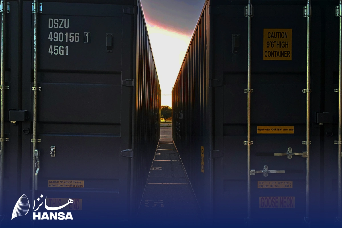 هزینه حمل کانتینر