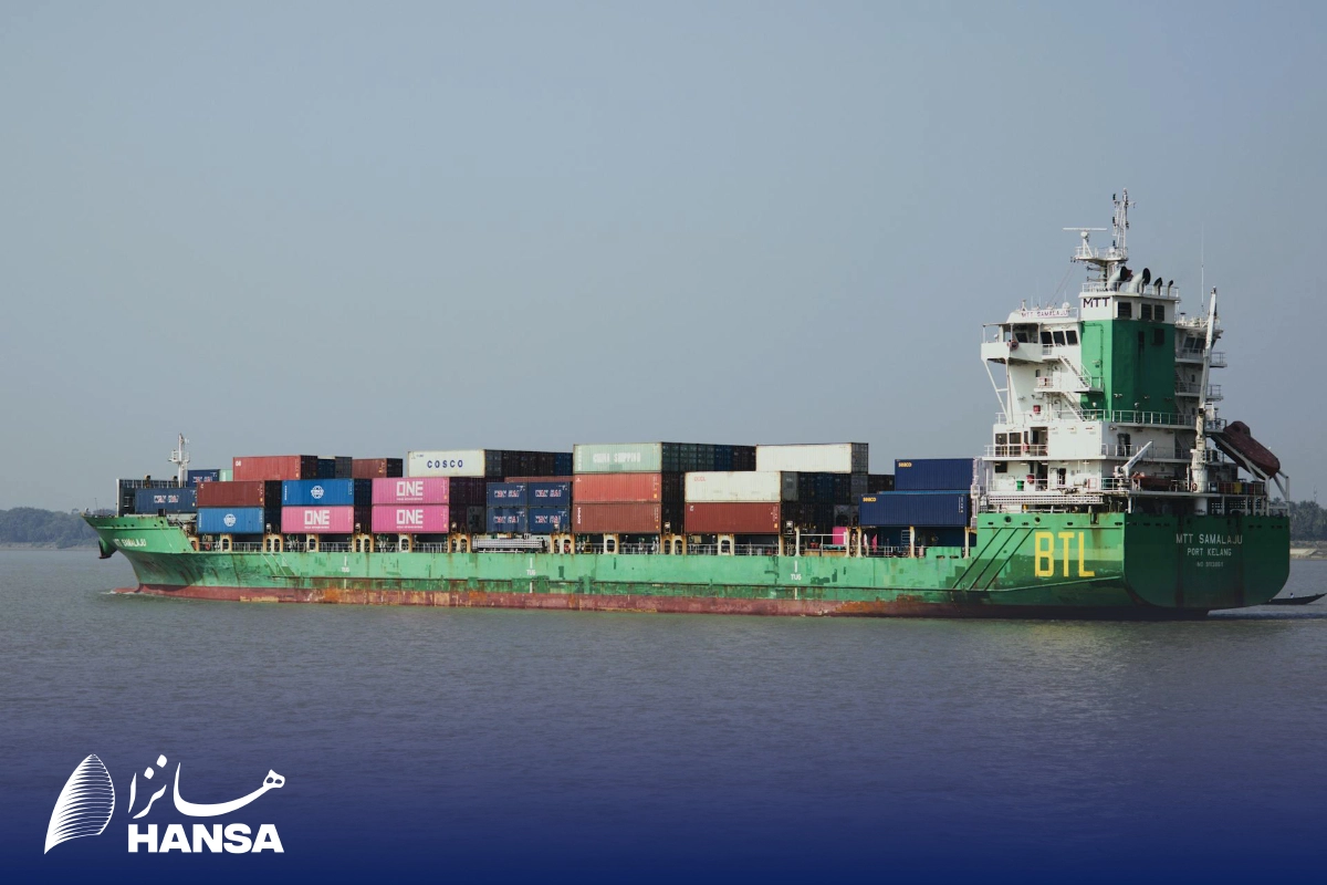 حمل بار دریایی از چین به ایران