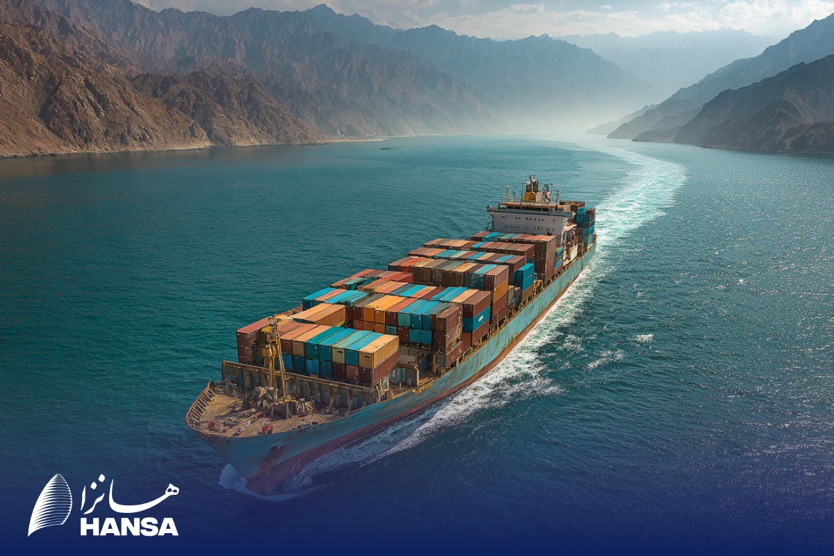 هزینه حمل کانتینر از بندرعباس به دبی