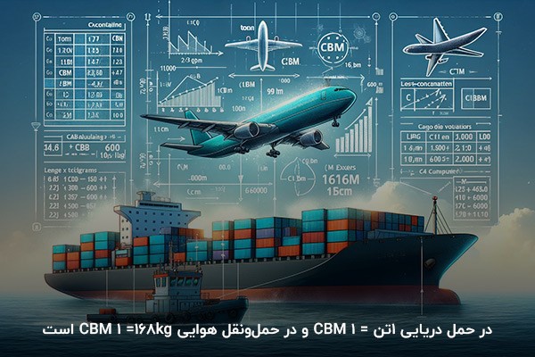آموزش قیمت‌گذاری CBM در حمل‌ونقل هوایی و دریایی