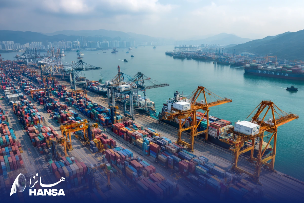 حق توقف کانیتینر خطوط خارجی