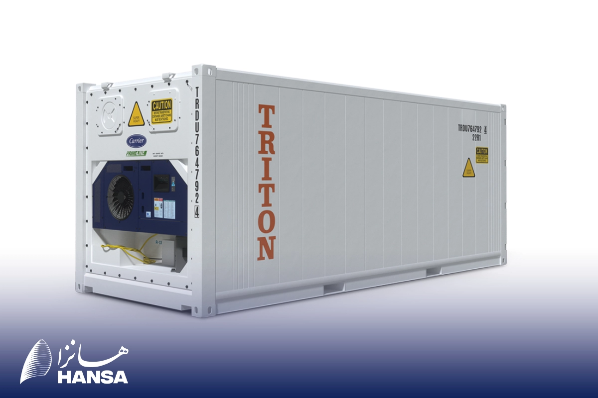 ابعاد کانتینر 20 فوت