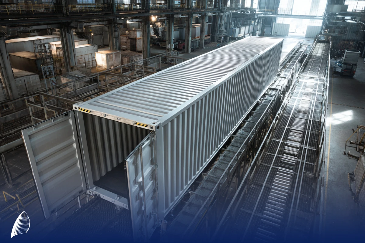 طراحی و برنامه‌ریزی بارگیری و تخلیه بار با کمک TEU