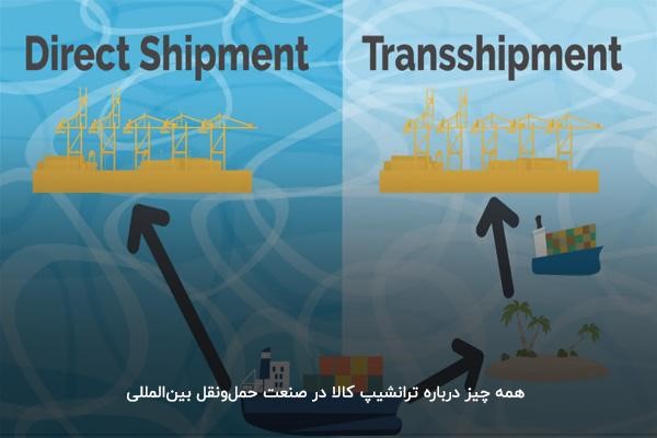 بررسی تفاوت ترانشیپ با ترانزیت کالا